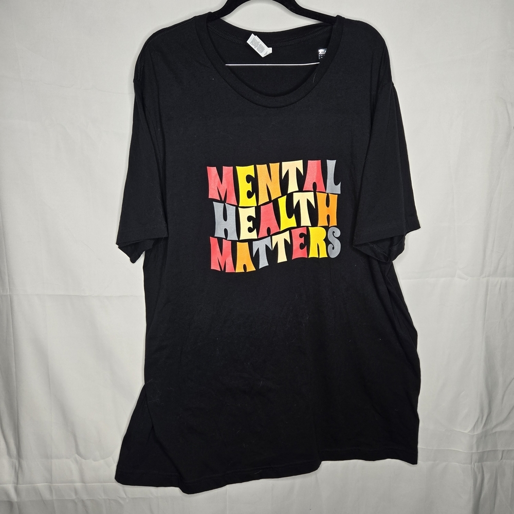 3X Colorful Graphic Tee - Mental Health Matters